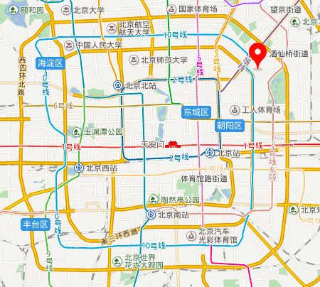 鸟州力北京地図